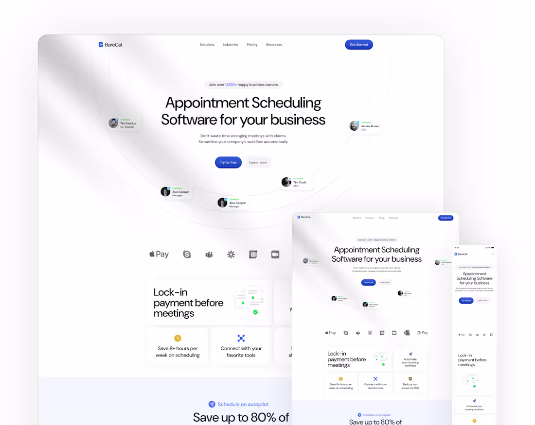 Cover image for Landing page in Framer Superfast with Excellence