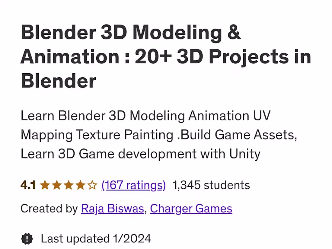 Cover image for Blender 3D