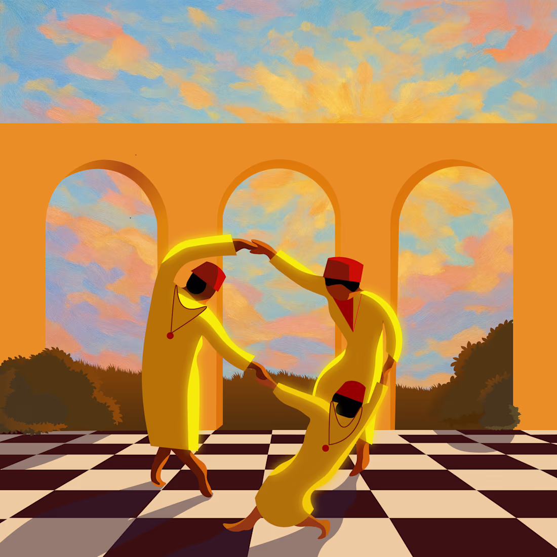 Cover image for A contemporary reinterpretation of Matisse’s The Joy of Life...