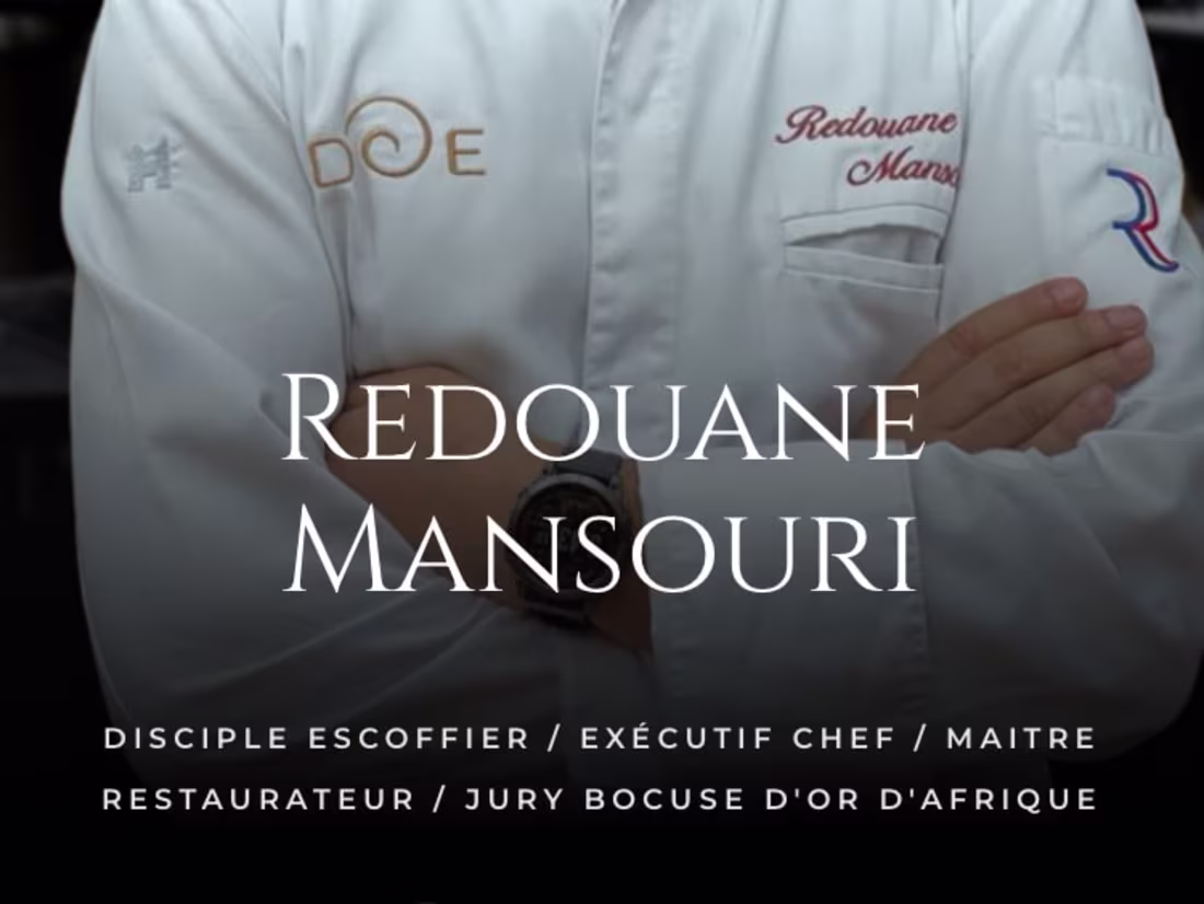 Cover image for Web design for Maitre restaurateur Redouane Mansouri
