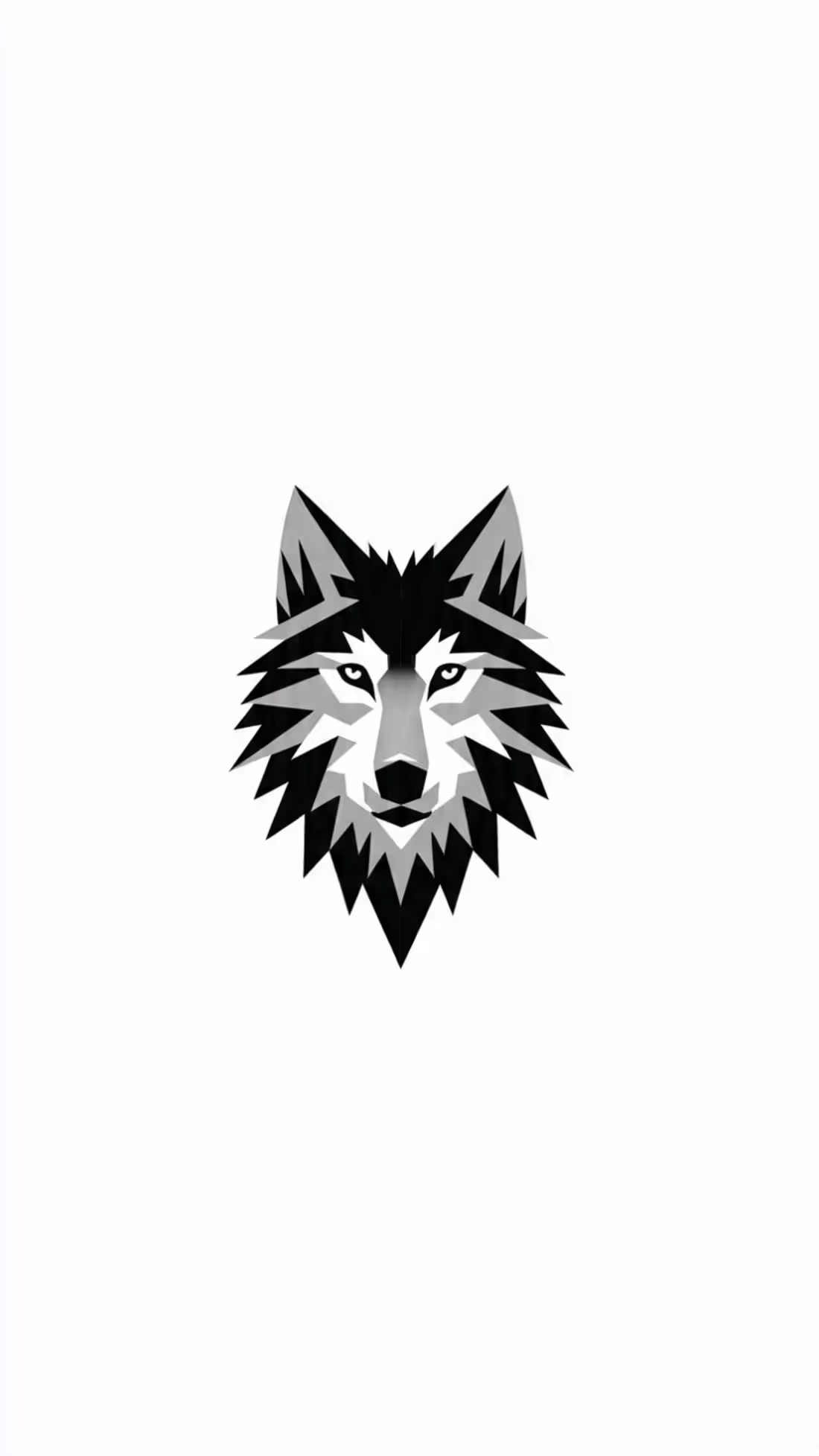 Cover image for Title: Minimal Wolf Brand Logo
Description: