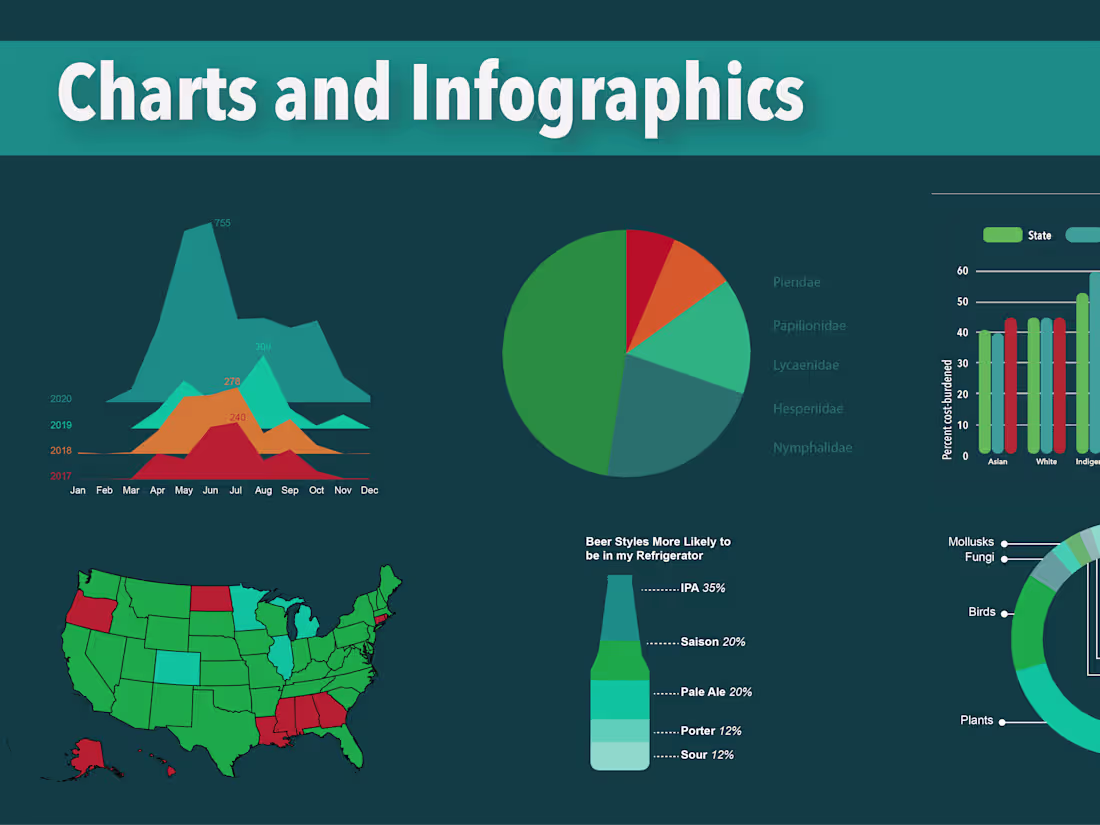 Cover image for I create stunning and accurate infographic design