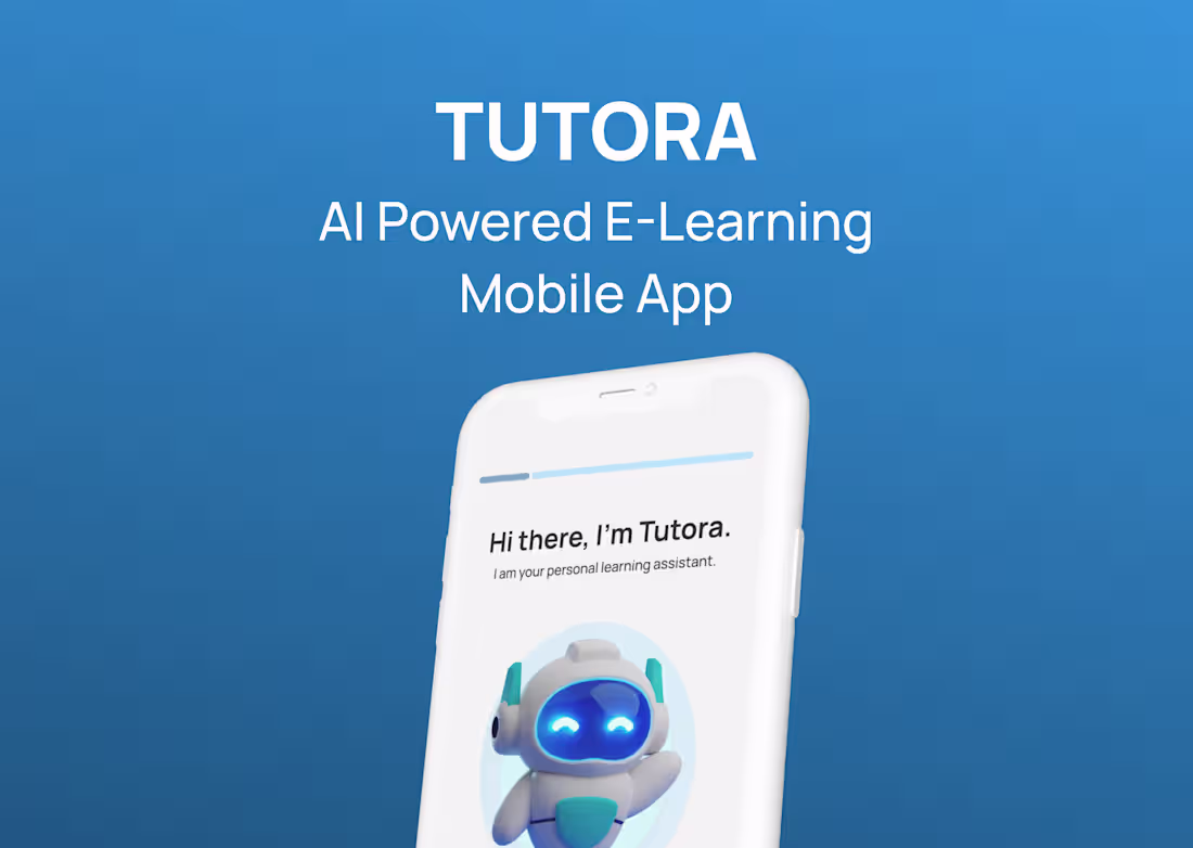 Cover image for TUTORA | Ai Powered E-Learning Platform