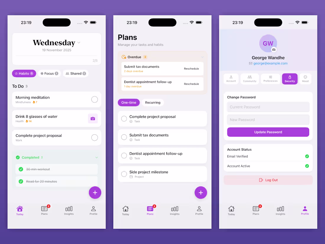 Cover image for IOS Wellness Tracking App Development