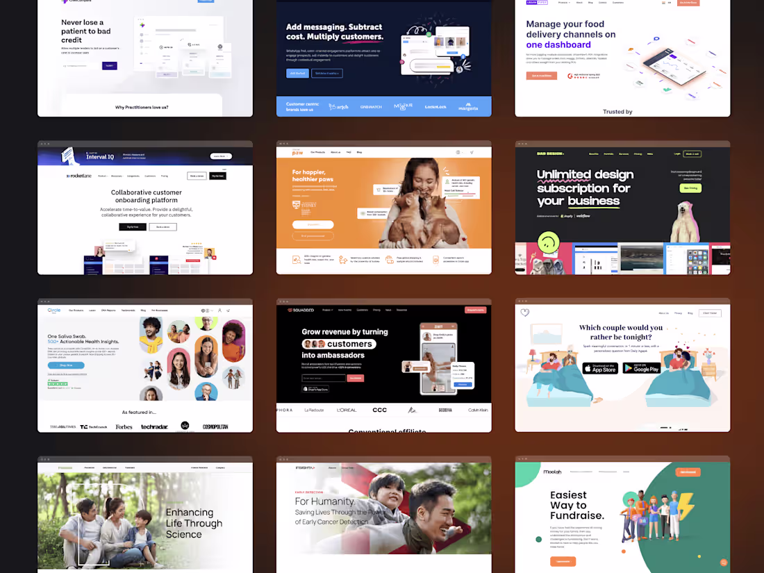 Cover image for Full Website Design + Webflow Development