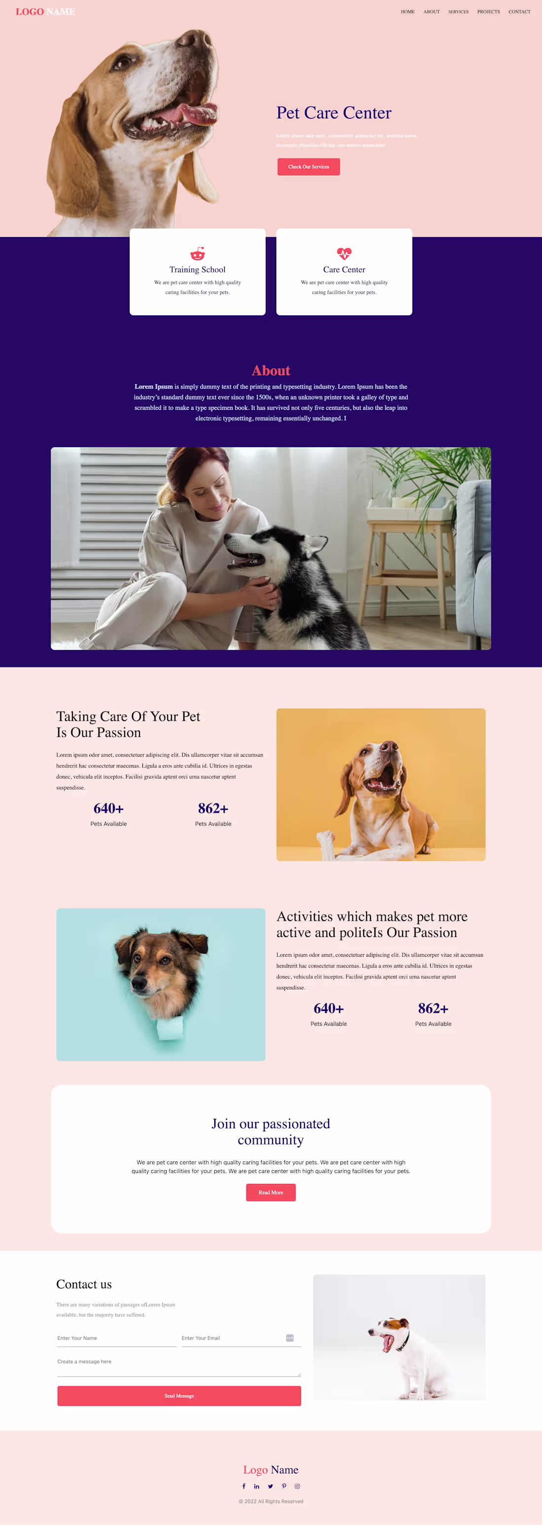 Cover image for Page design using aligly website builder wordpress plugin
