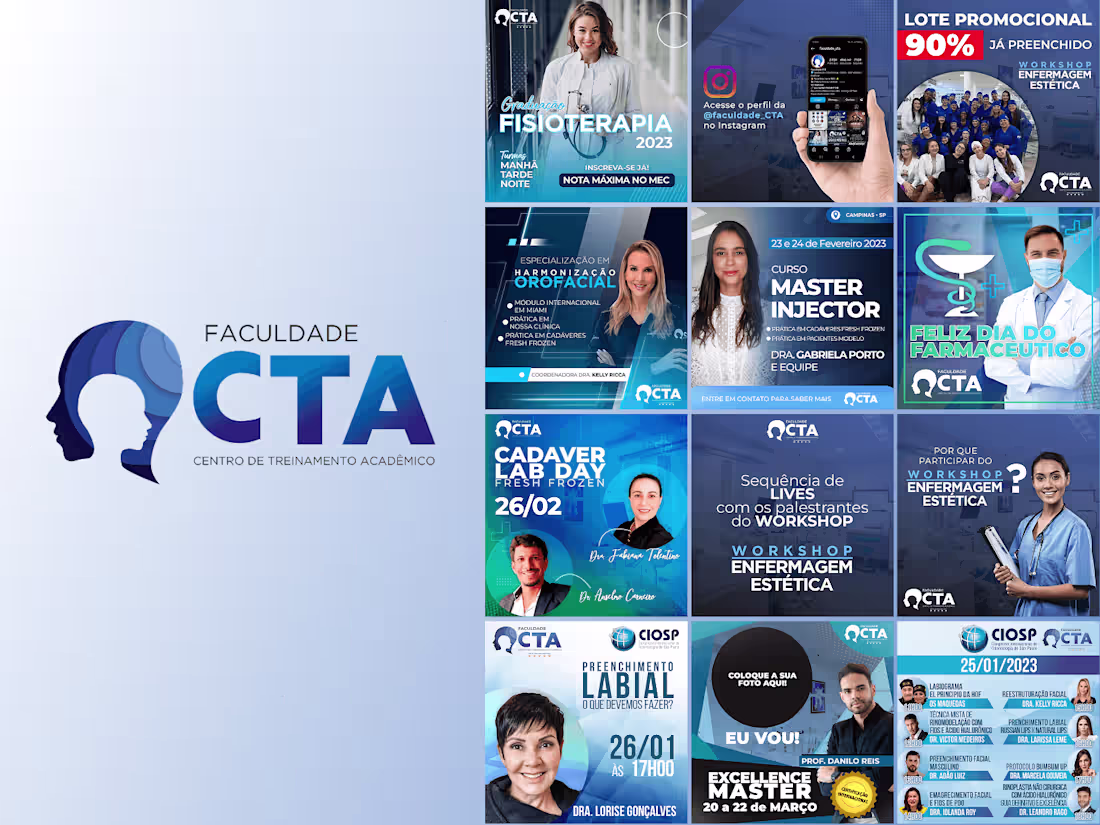 Cover image for CTA College - Social Media Posts, Graphic Design