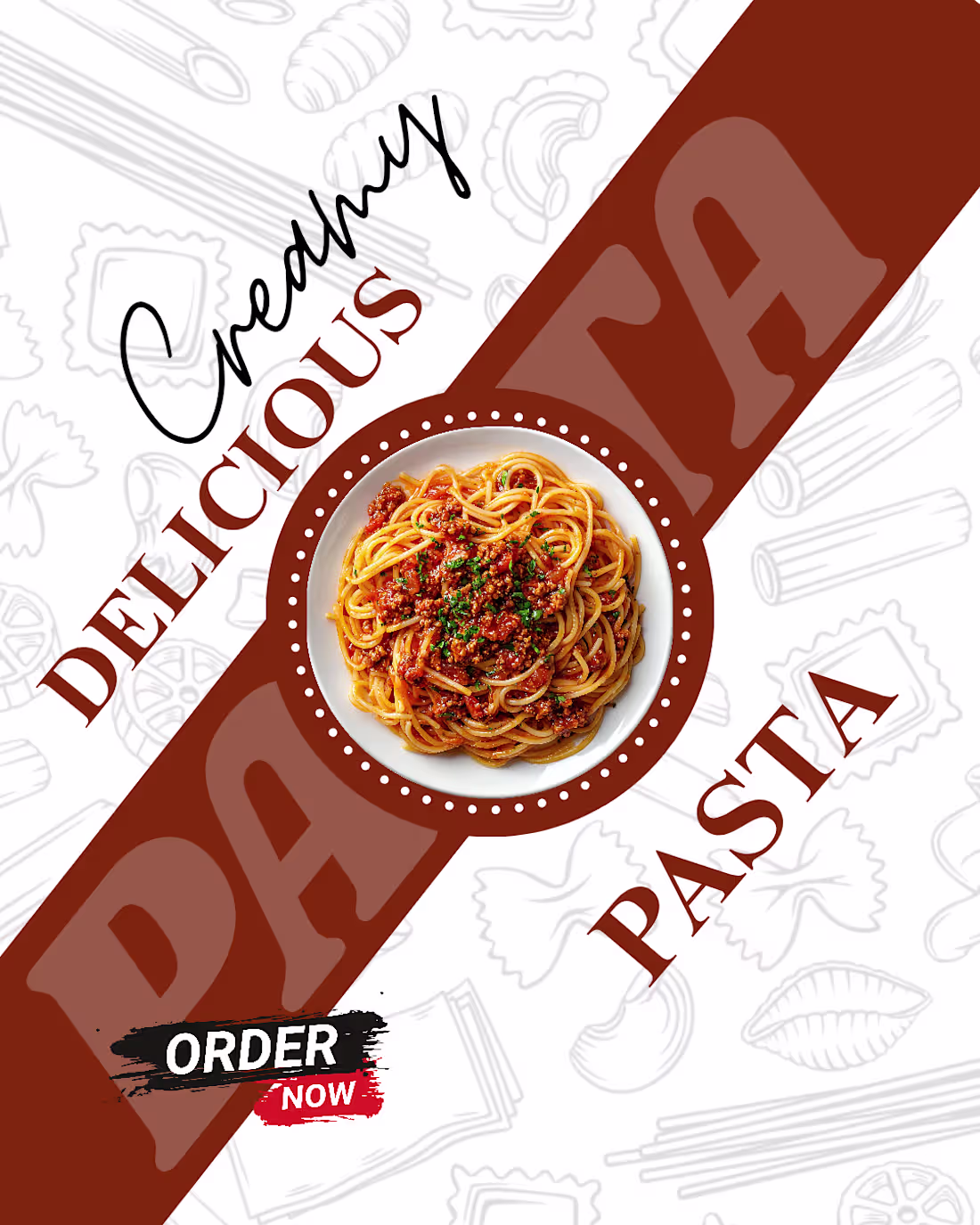 Cover image for A delicious pasta for your