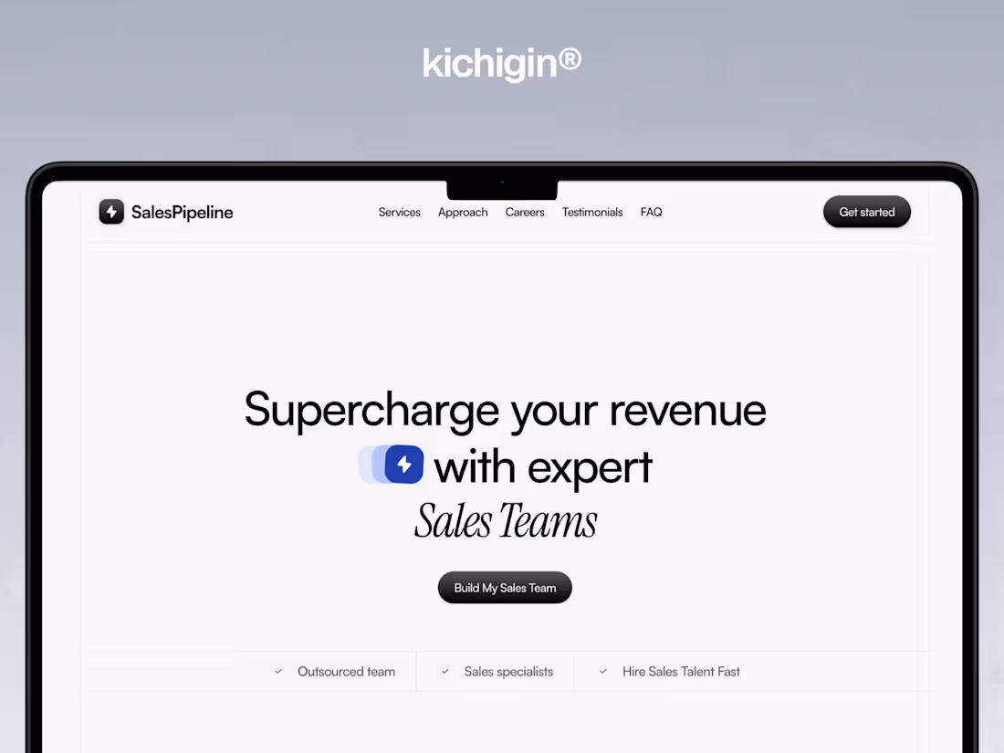 Cover image for Sales Pipeline Website & Brand Redesign
