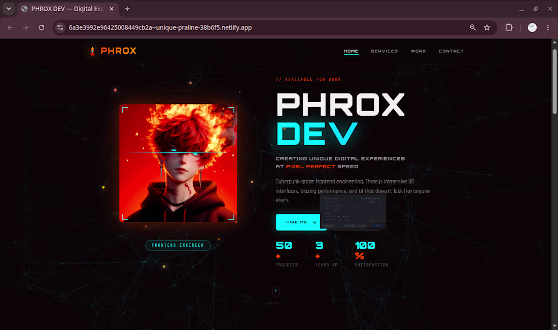 Cover image for PHROX DEV is my personal