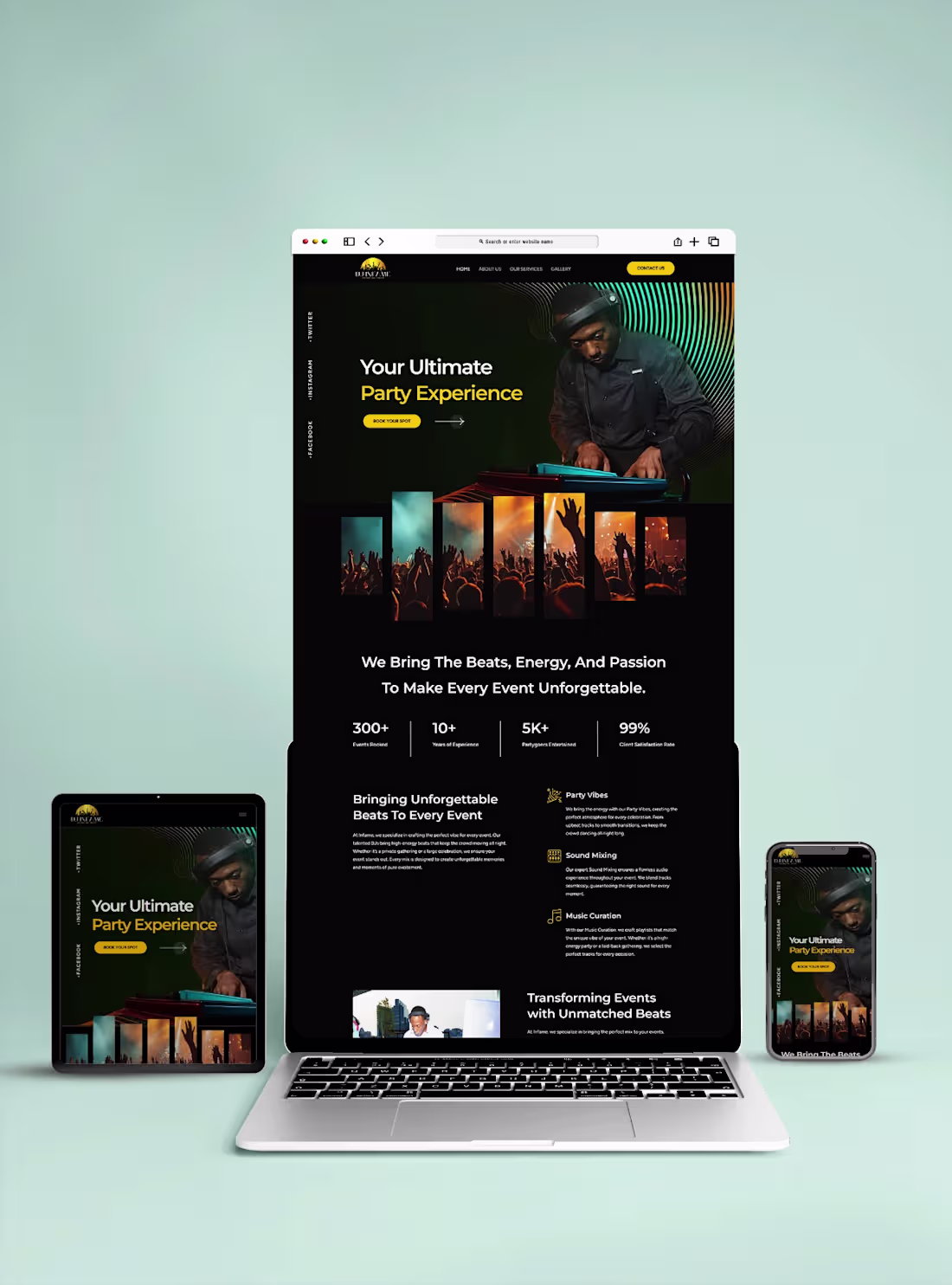 Cover image for Designed a bold and immersive