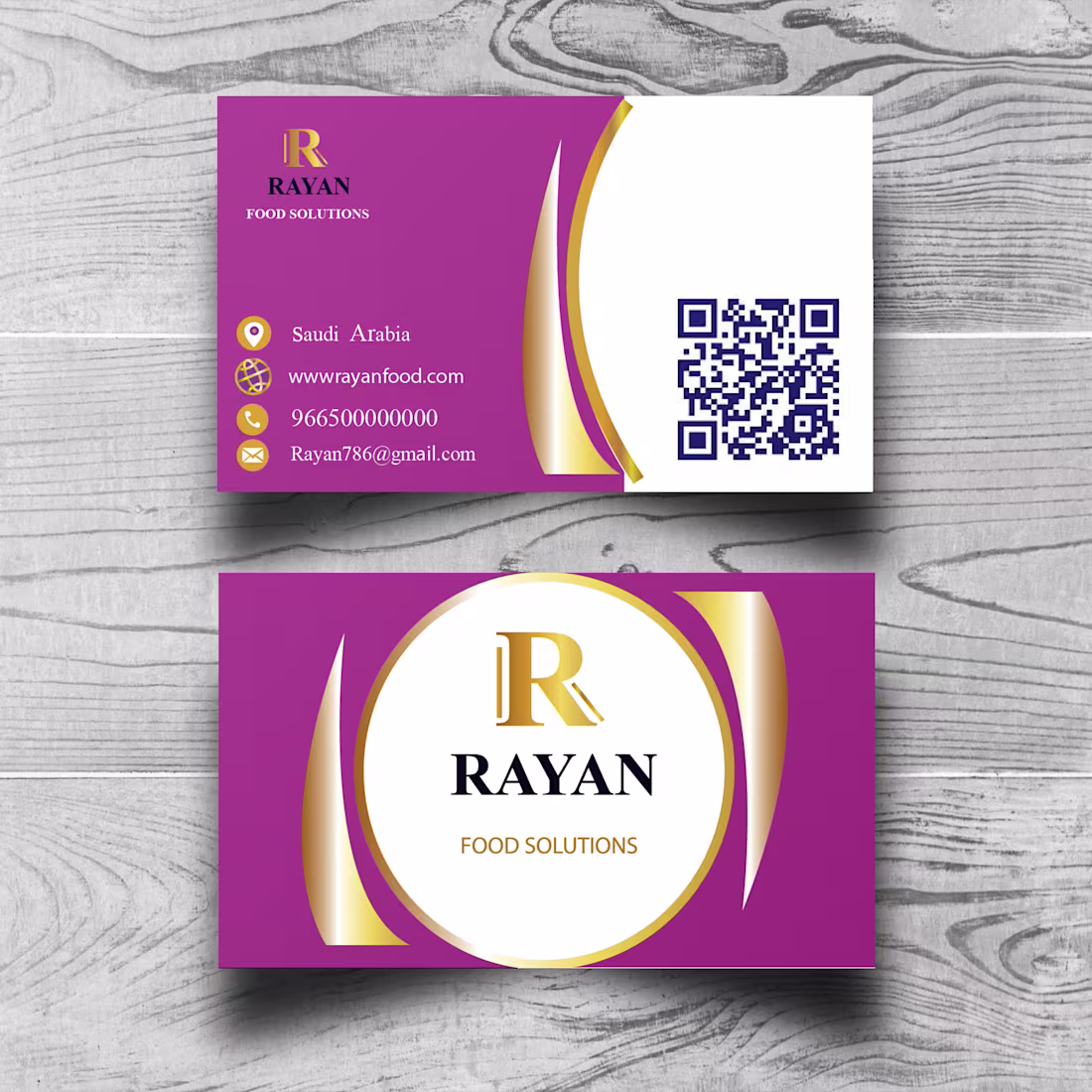 Cover image for Professional Branding & Business Card Design for Food Solutions