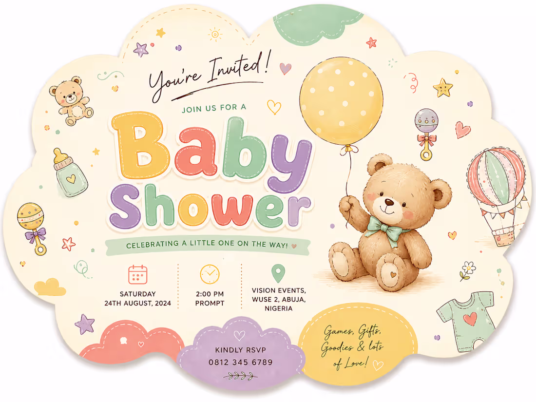 Cover image for I created this playful baby