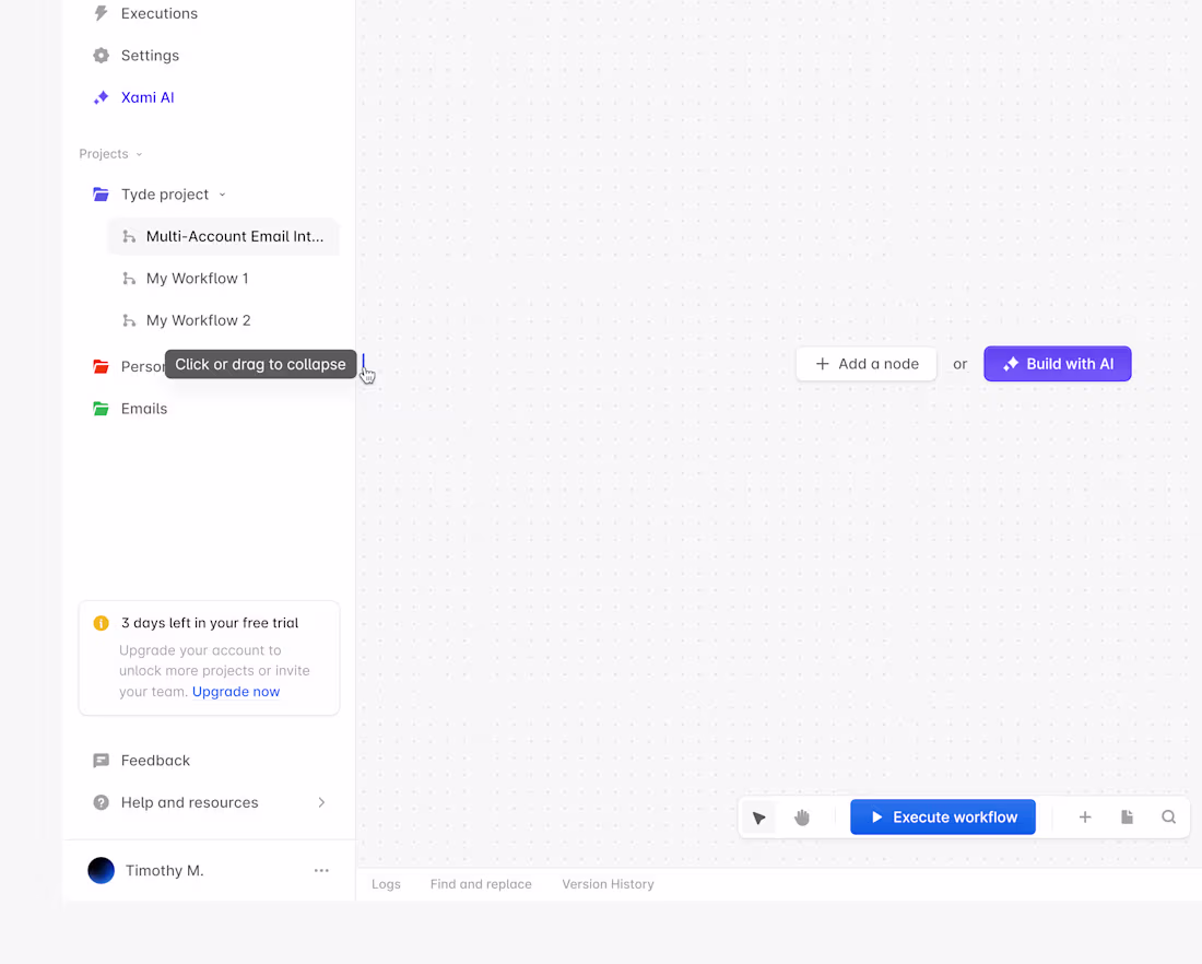 Cover image for Some UI snippets from an AI powered workflow builder I have ...