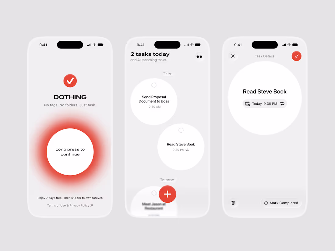 Cover image for minimal todo app launched in