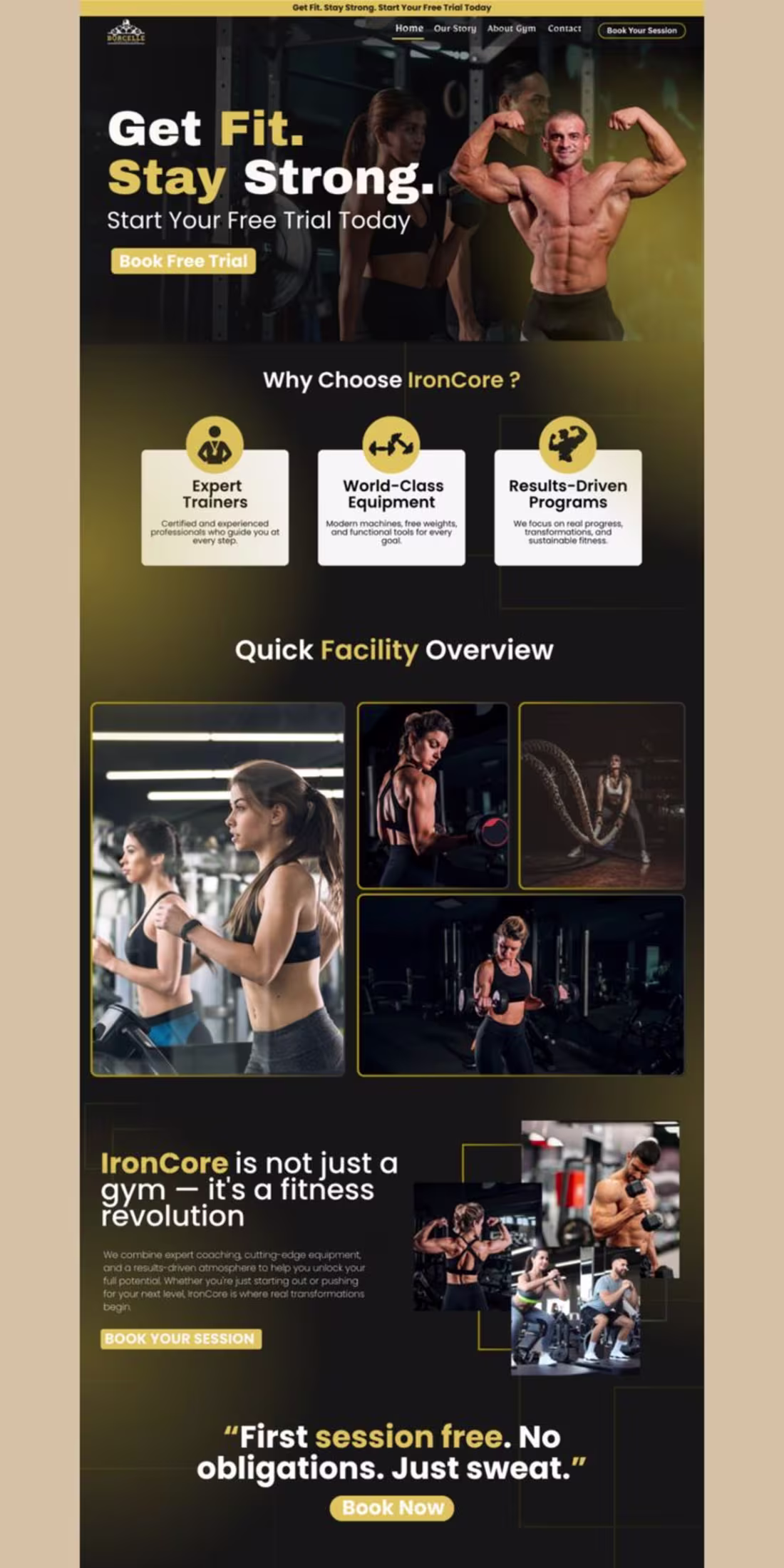 Cover image for A high-converting fitness sales funnel