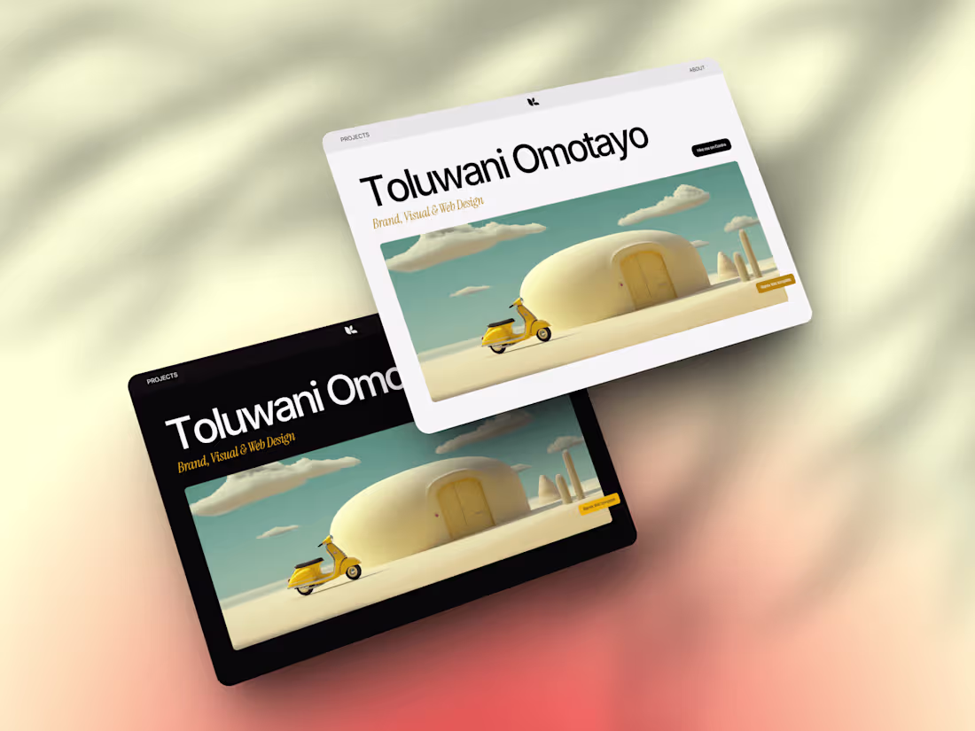 Cover image for Custom Framer Website – Responsive Design with Light/Dark Theme