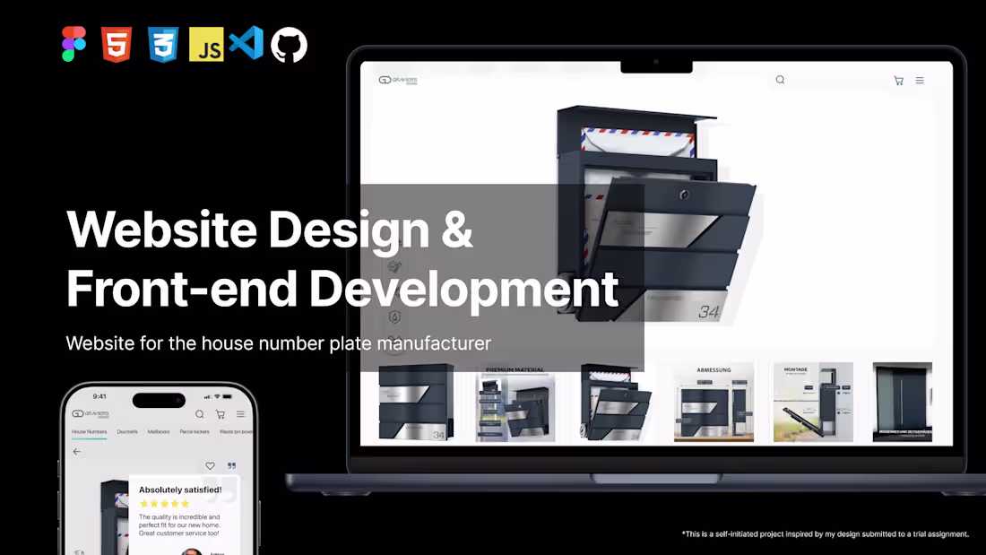 Cover image for Website design and development