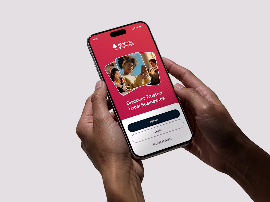 Cover image for MYB - app design for