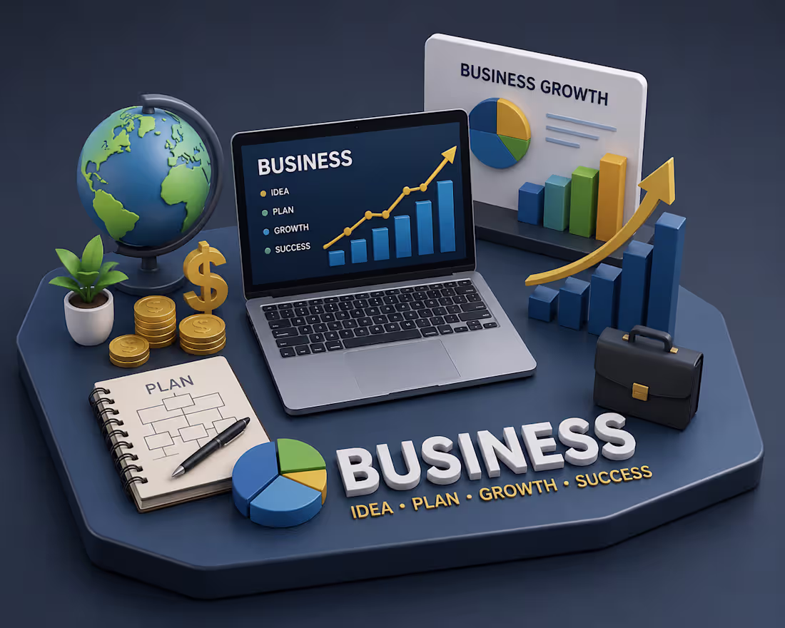 Cover image for Bussniess 3d motion designer 