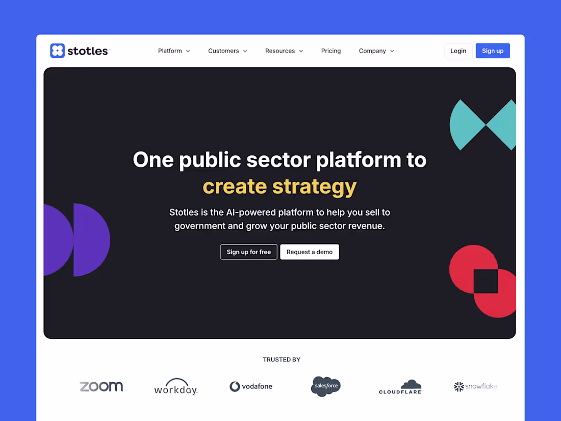 Cover image for Website for UK GovTech Platform