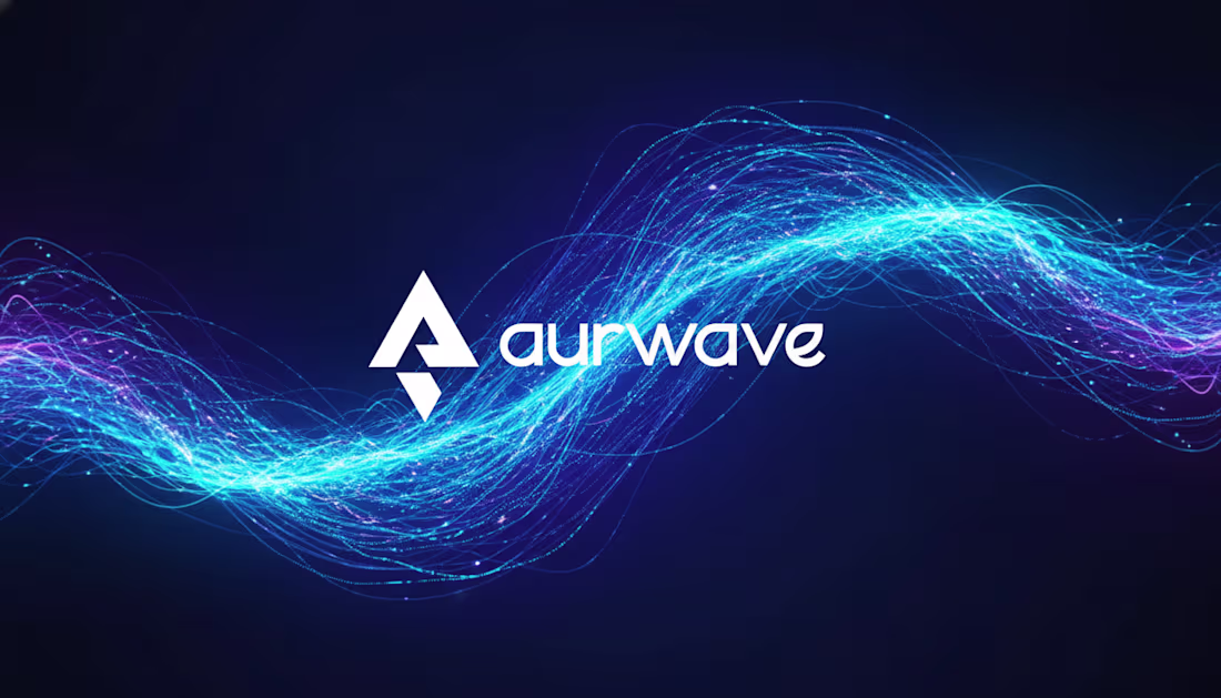 Cover image for Aurwave Digital Agency Logo |