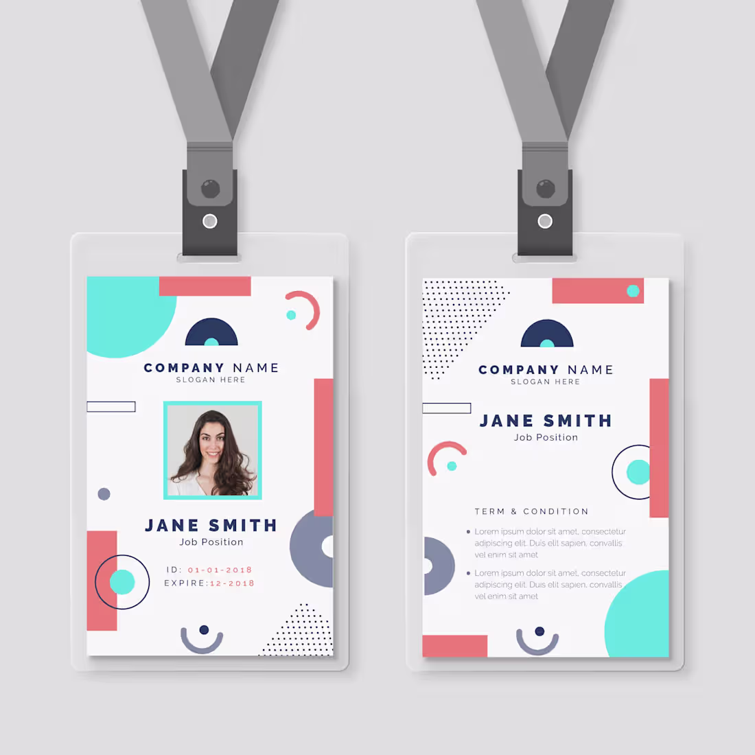 Cover image for General Identity design lanyard using