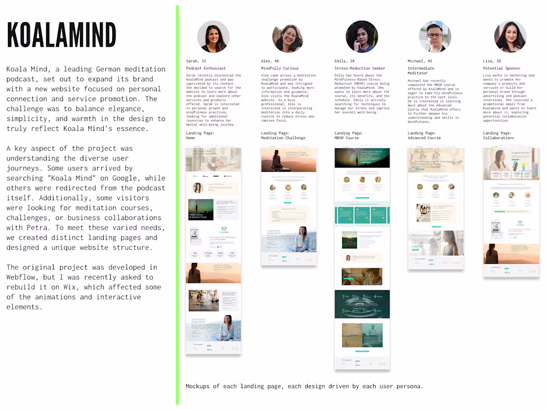 Cover image for Koala Mind website