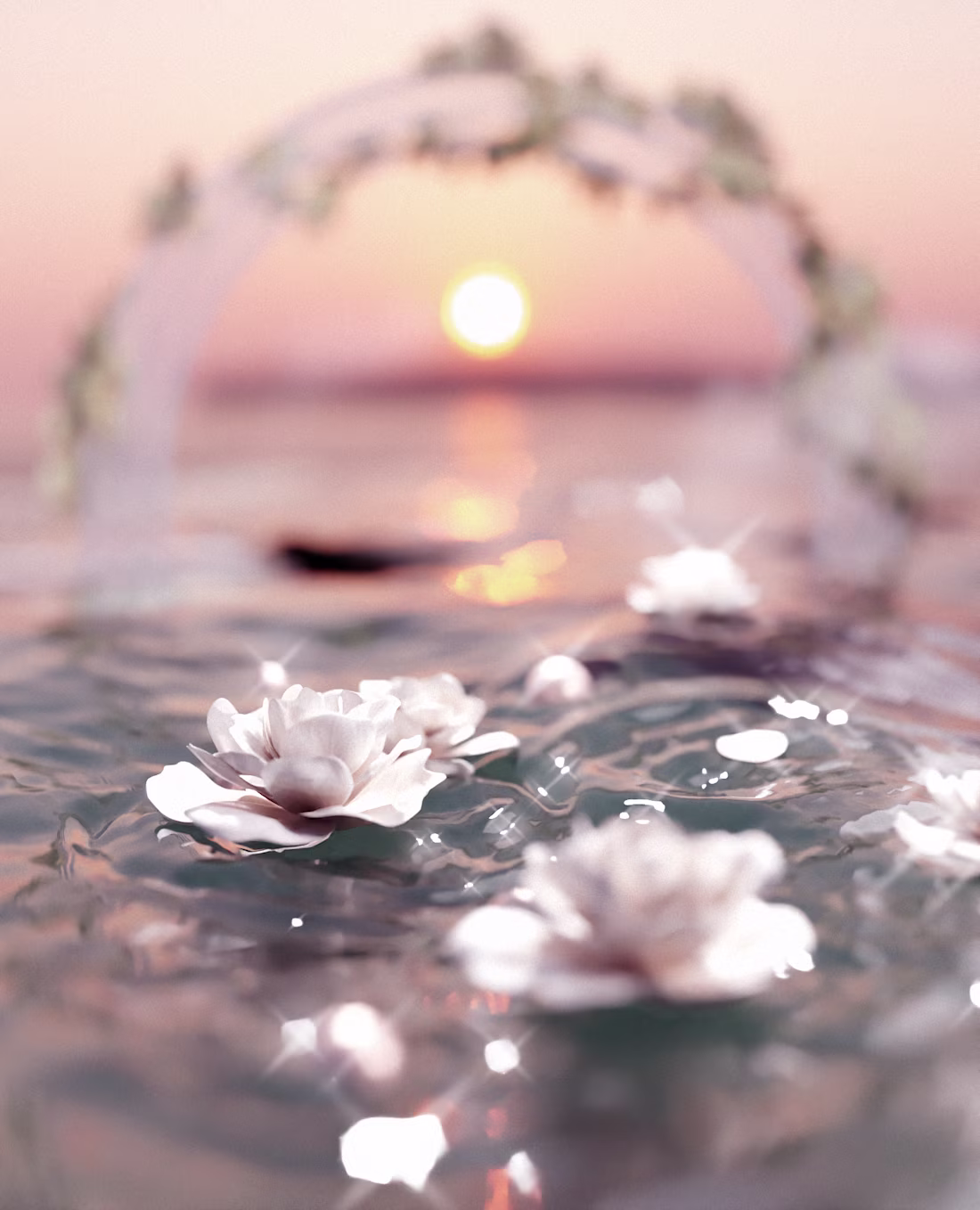 Cover image for 3D Modelled Wallpaper - Flowers