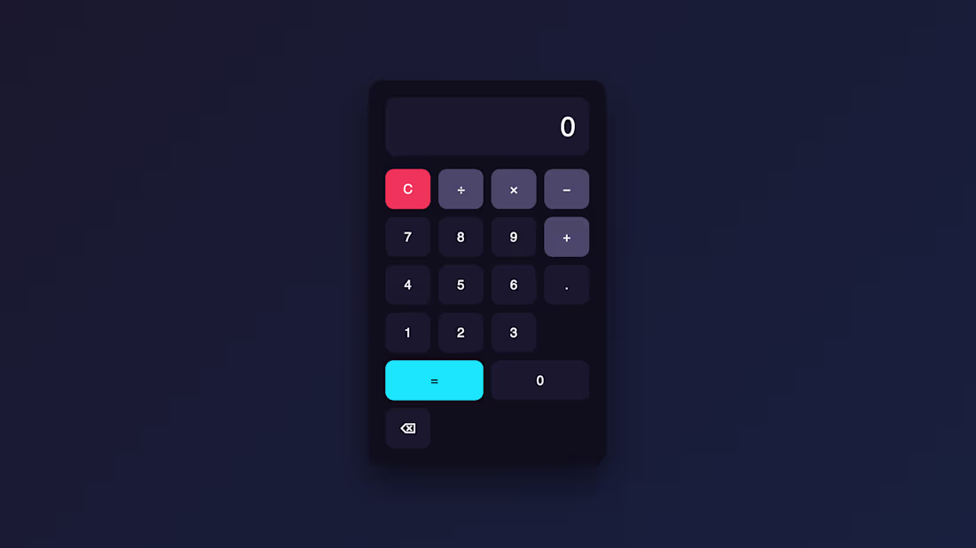 Cover image for Simple Calculator website