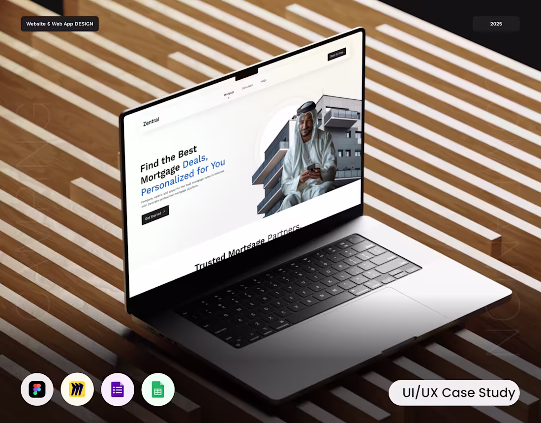 Cover image for Zentral – UI/UX Design for Real Estate E-Commerce