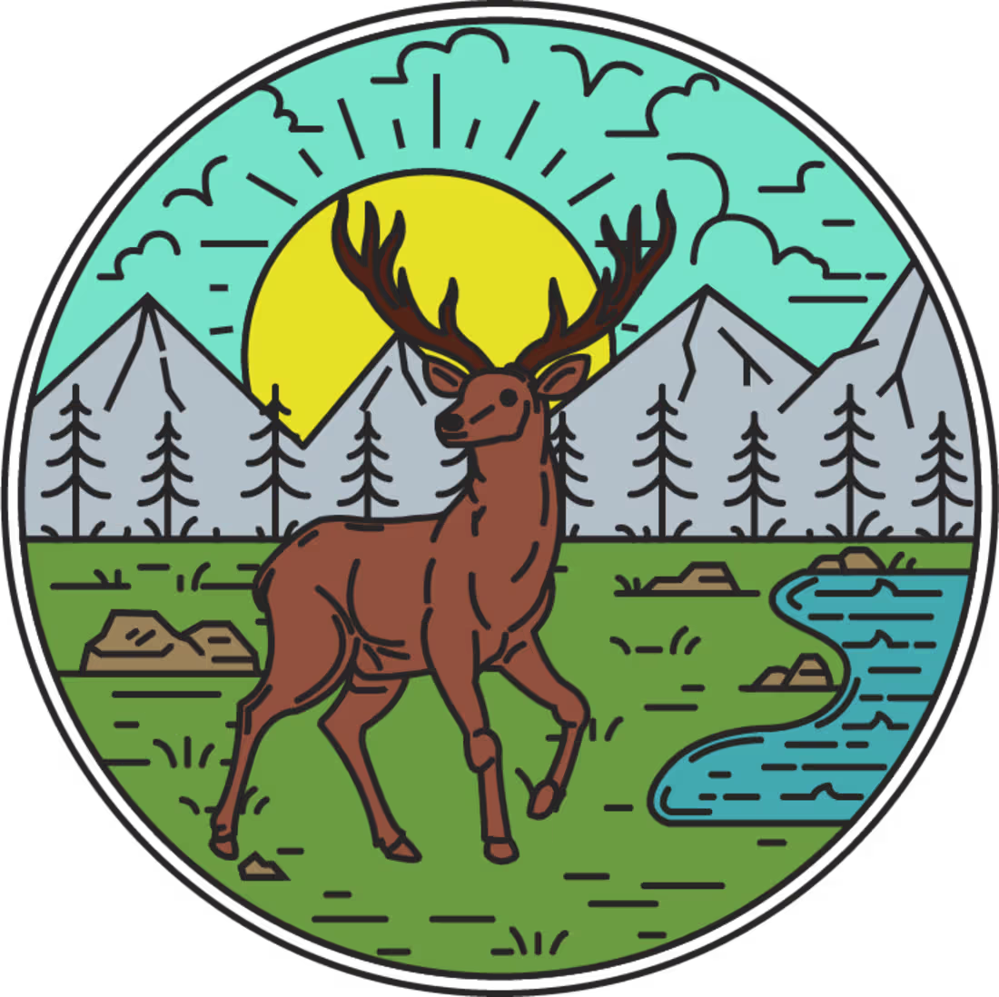 Cover image for Outdoors badge