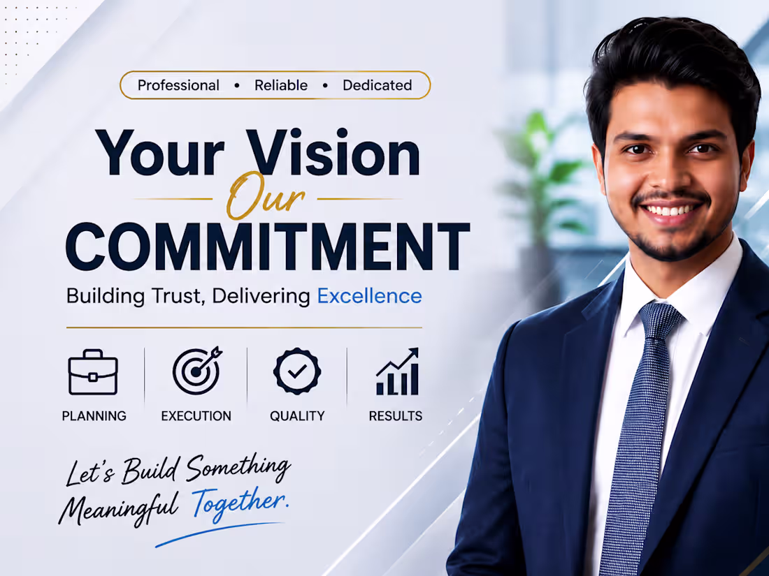 Cover image for A modern technology-inspired banner designed