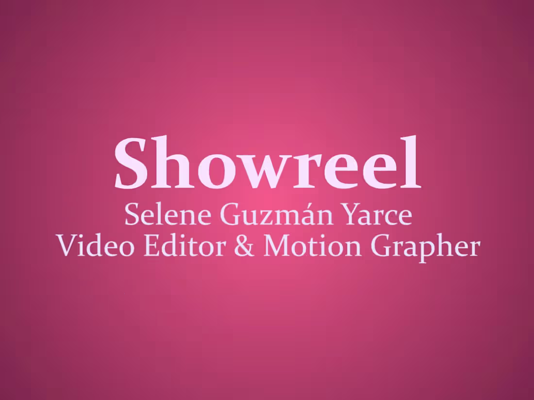 Cover image for Video editor reel