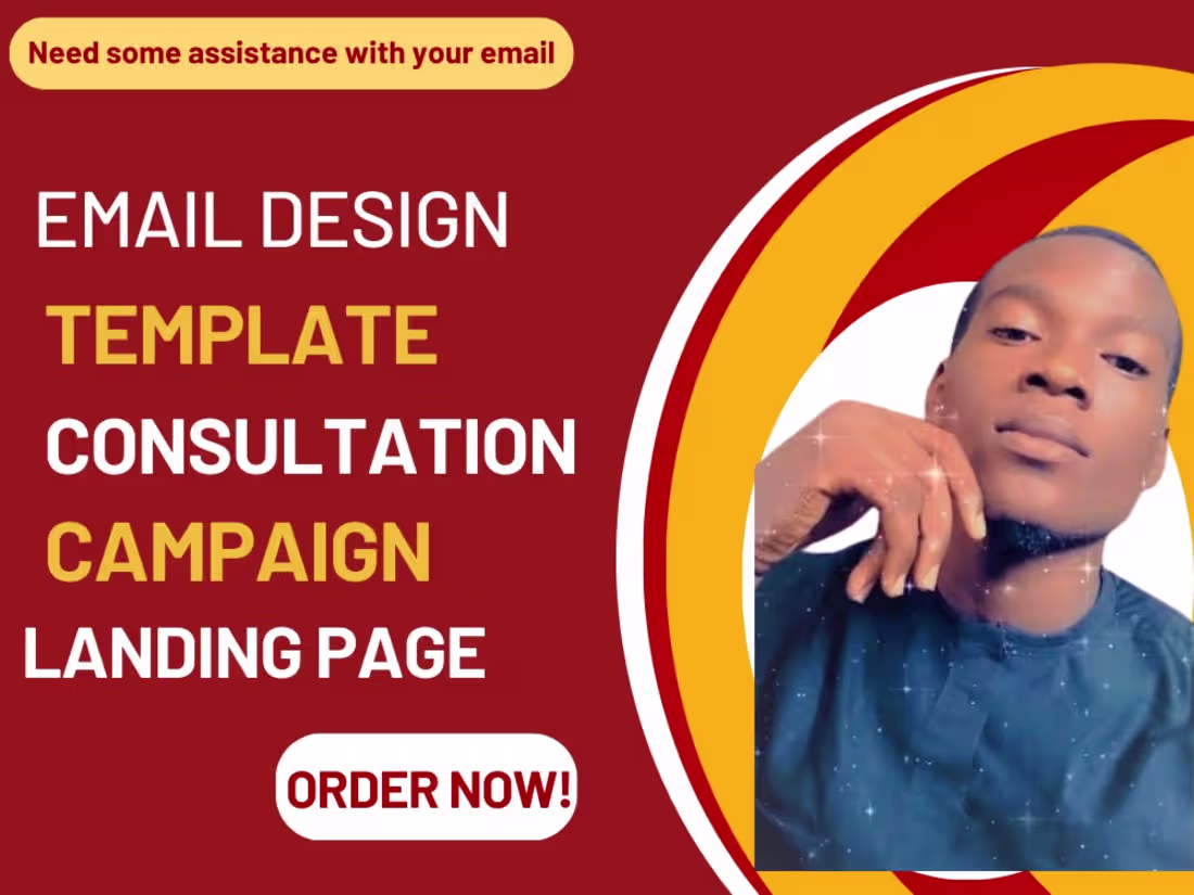 Cover image for I will setup constant contact newsletter,  email template