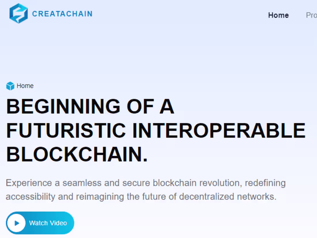 Cover image for CreataChain