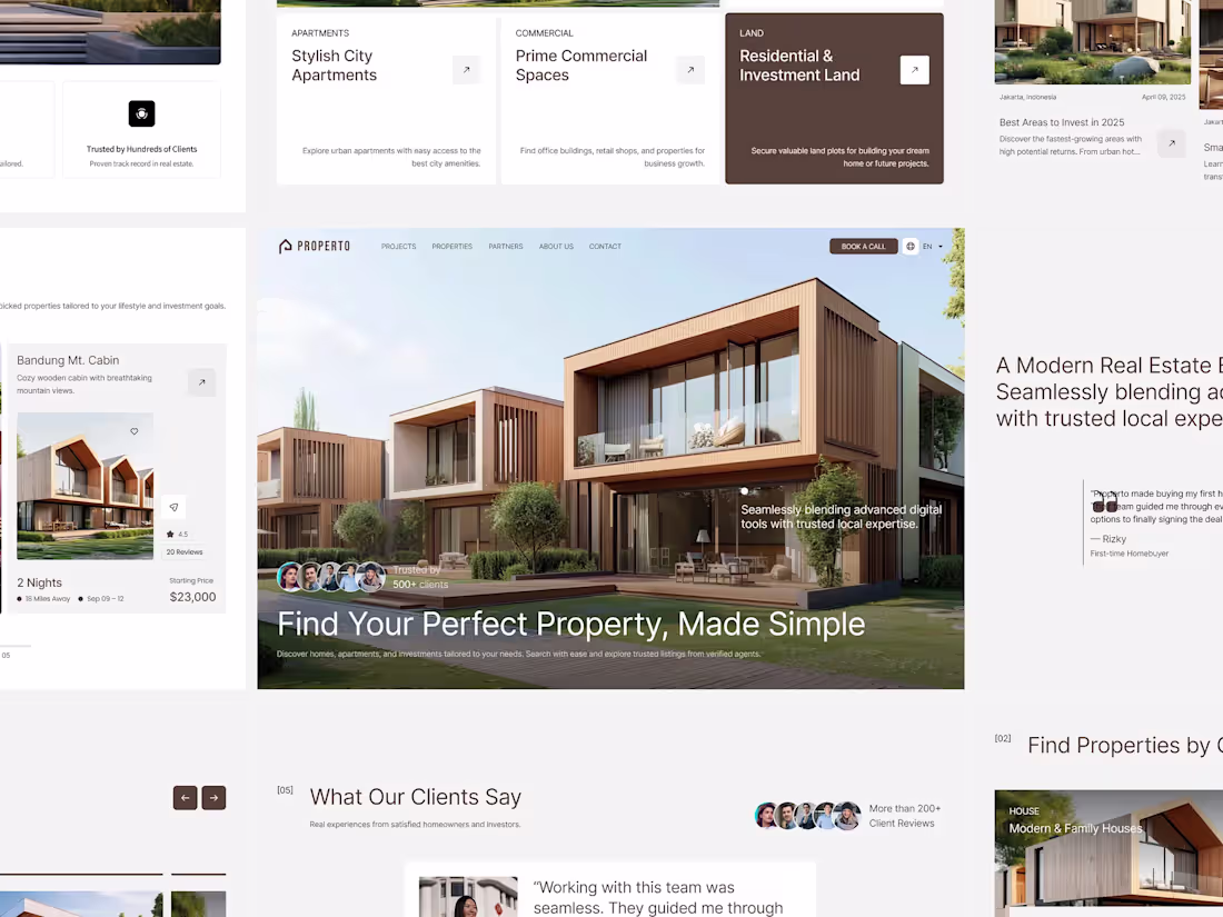 Cover image for Property website that redefines elegance