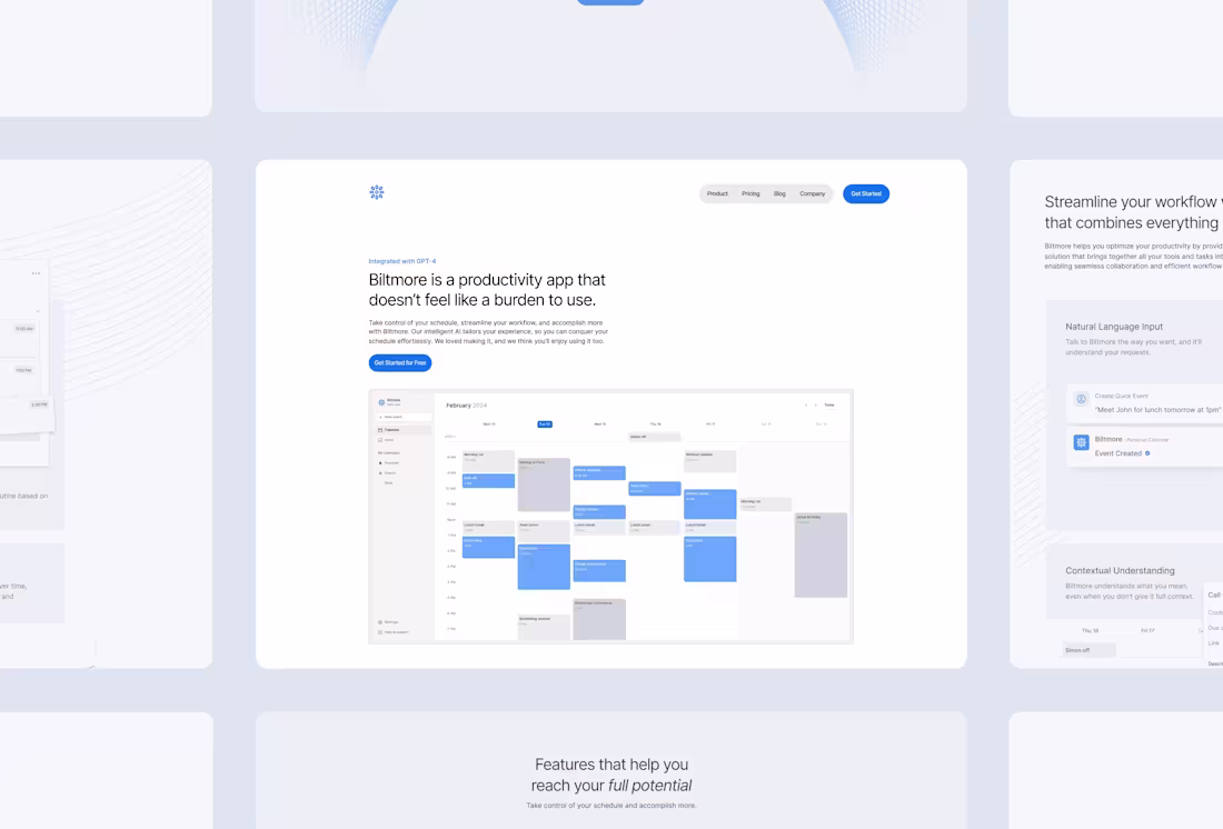 Cover image for Biltmore (SaaS Multi-Page)