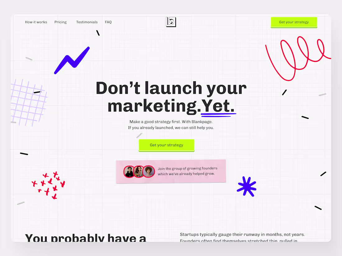 Cover image for _3_ landing page blankpage agency