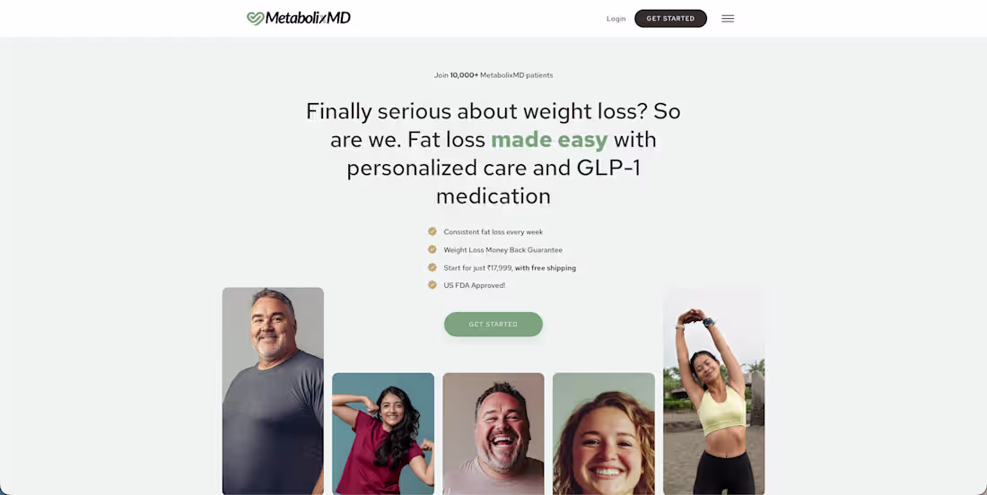 Cover image for Custom Developed Website - GLP-1