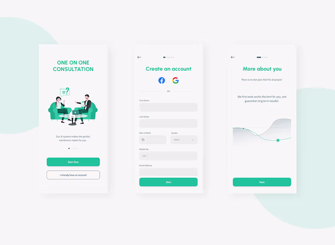 Cover image for Gene App | Healthcare Mobile App | UI/UX Project on Behance