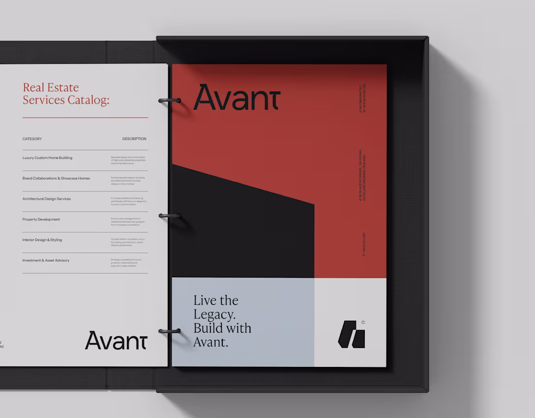 Cover image for Avant | Real Estate Brand Identity©