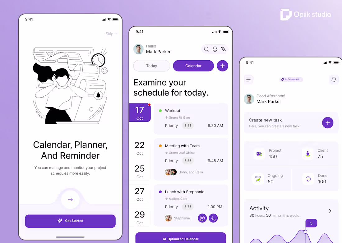 Cover image for AI Study Planner Mobile App