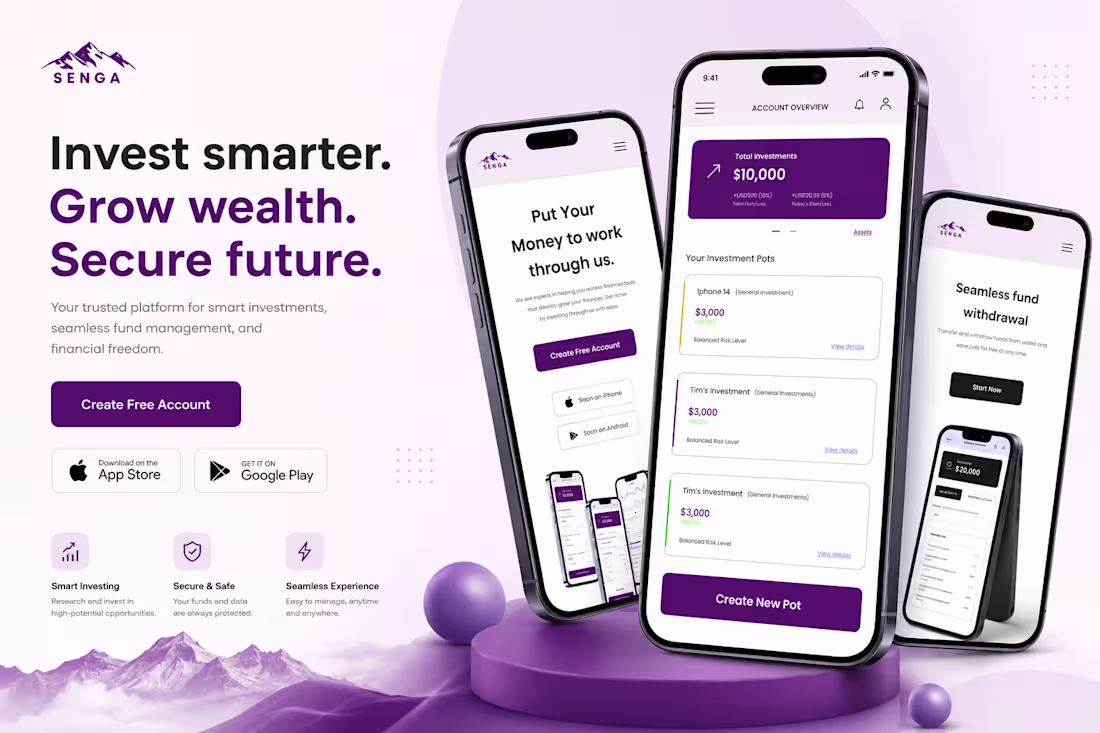 Cover image for SENGA  Smart Investment &