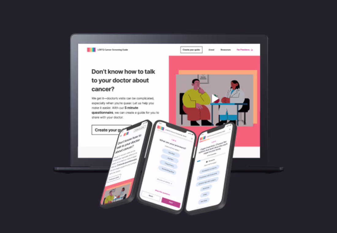 Cover image for Health Website & Survey Design with User Testing
