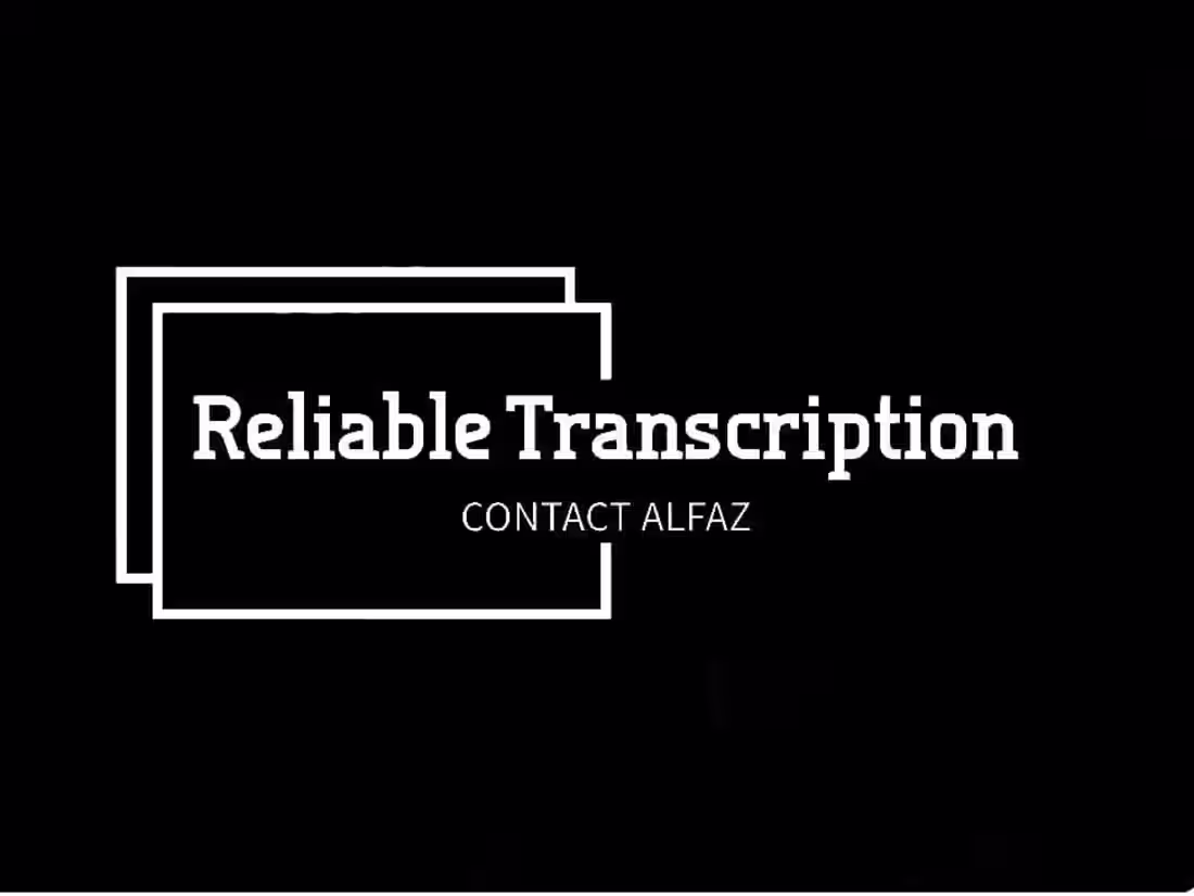 Cover image for High-Quality Transcription Services You Can Rely On