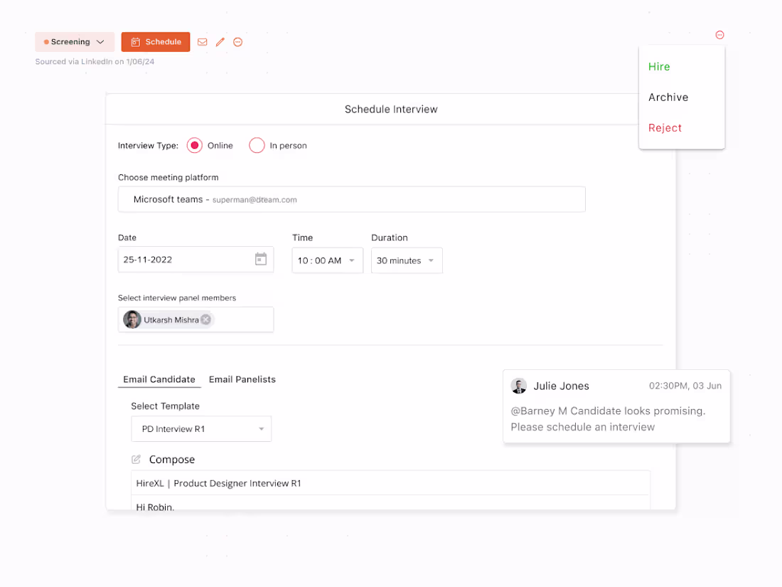 Cover image for Designing an Efficient Applicant Management for Hirexl