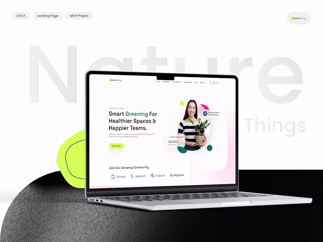 Cover image for Nature things - Smart Greening,