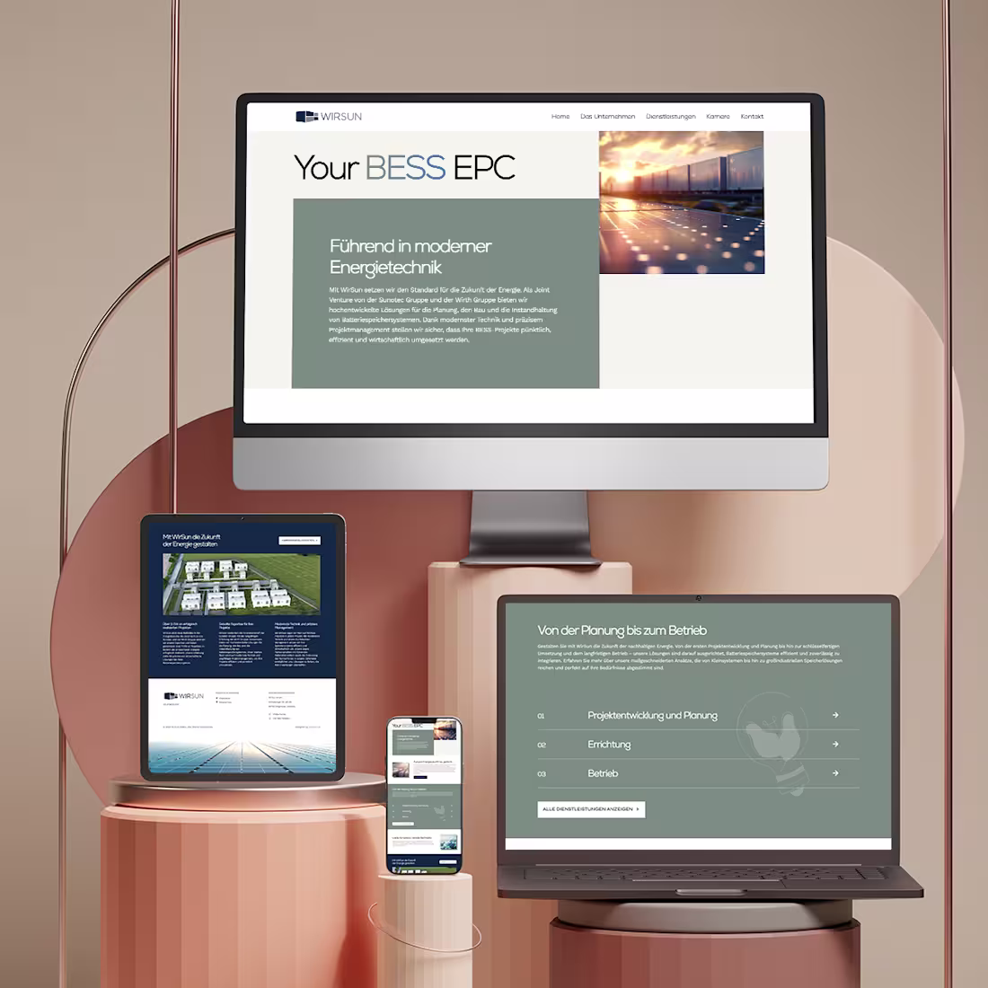 Cover image for Renewable Energy Battery Wordpress Elementor Website