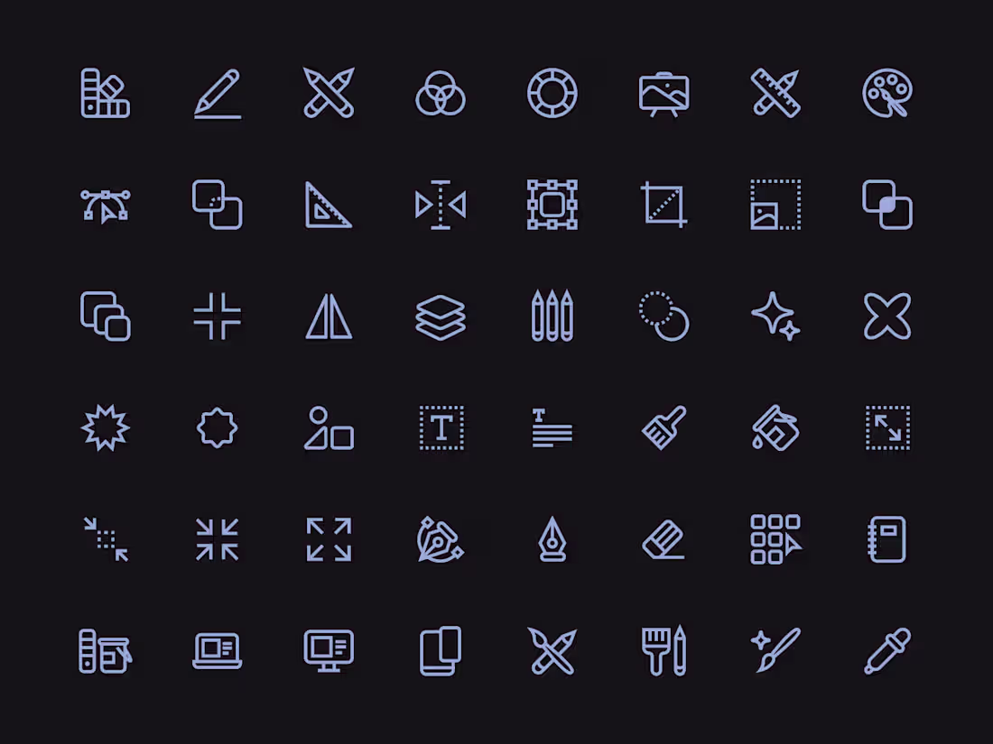 Cover image for Graphic Design and Development icon pack